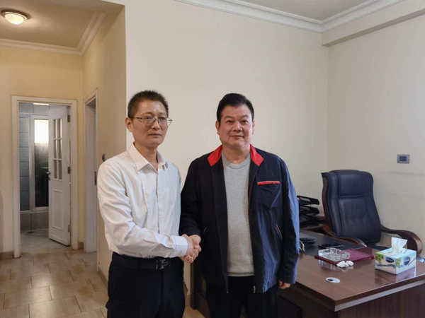 集团公司董事长王元旦一行会见中铁二局埃塞分公司